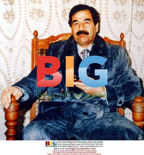 Saddam Hussein captured in 2003