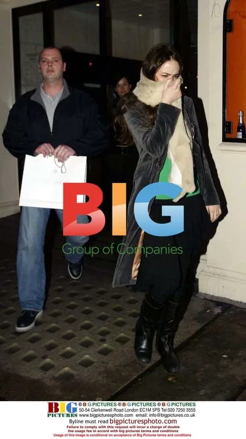 Mick Jagger Christmas Shopping with Daughter