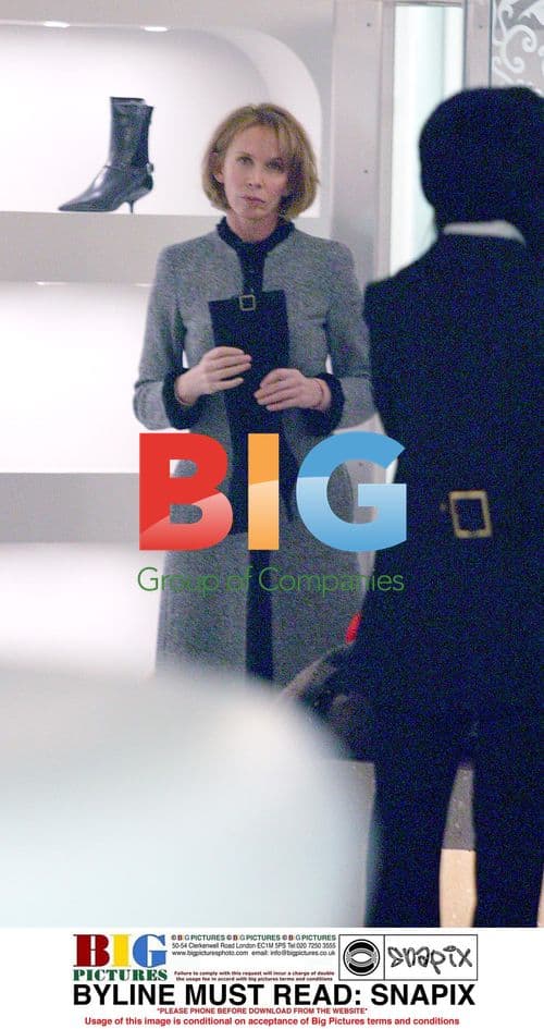 Trudie Styler goes shopping in London