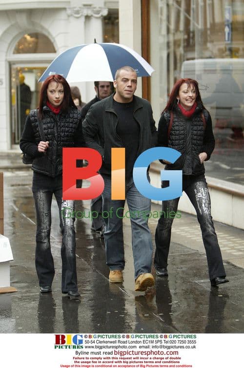 Pop Act the Cheeky Girls Out in London