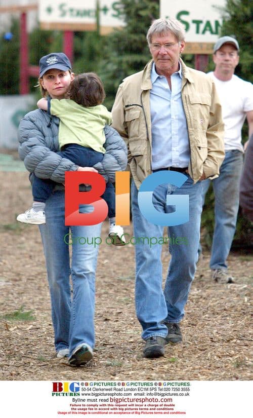 Harrison Ford & Calista Flockhart with Son Liam