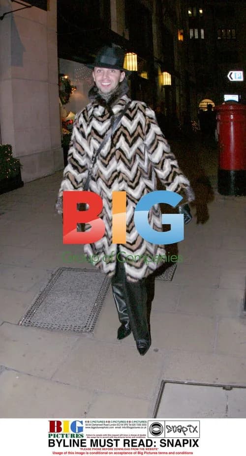 Riccardo from 'The Salon' Out in London