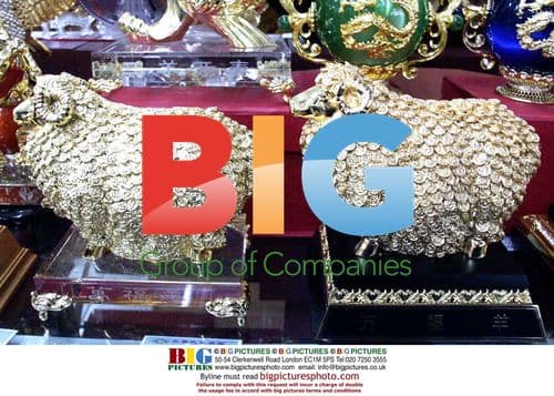 Sheep Decor in Chinese Department Store