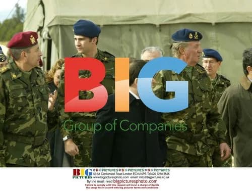 Prince Felipe and King Juan Carlos Visit NATO