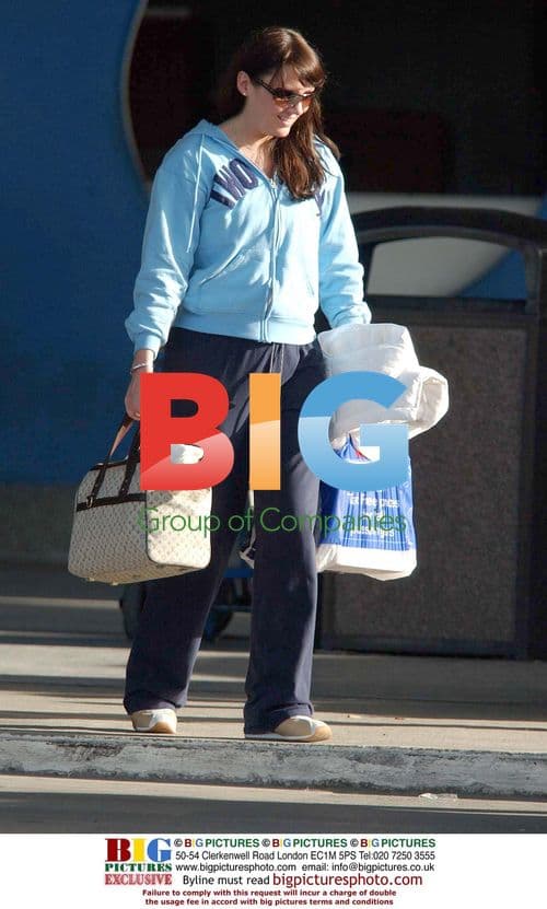 Martine McCutcheon arrives in Barbados