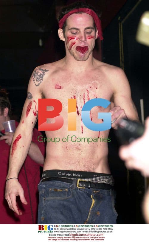 Steve-O Performing Extreme Comedy