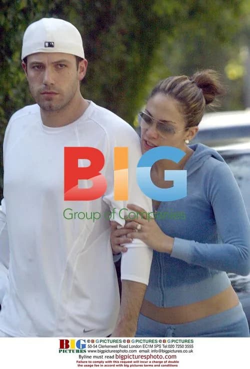 Ben Affleck and Jennifer Lopez workout in Beverly Hills
