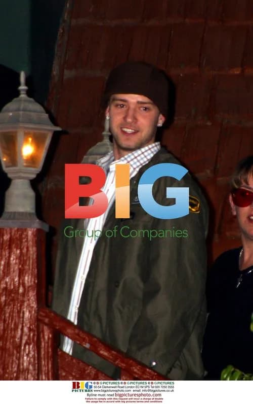 Justin Timberlake Arrives at Birthday Party