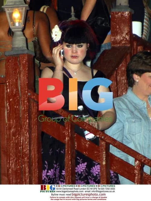 Kelly Osbourne at Justin Timberlake's birthday