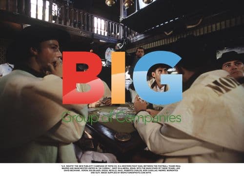 Pepsi Publicity Campaign: Real Madrid vs Manchester United Western Duel