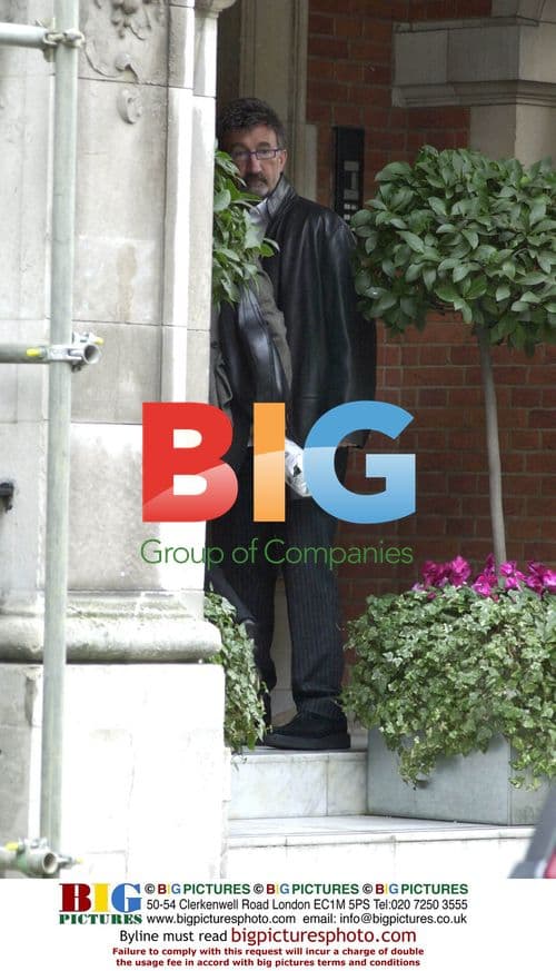 F1 Racer Eddie Jordan Walks in London