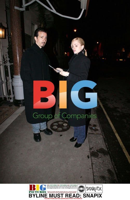 Mena Suvari and Husband Robert Brinkmann in London