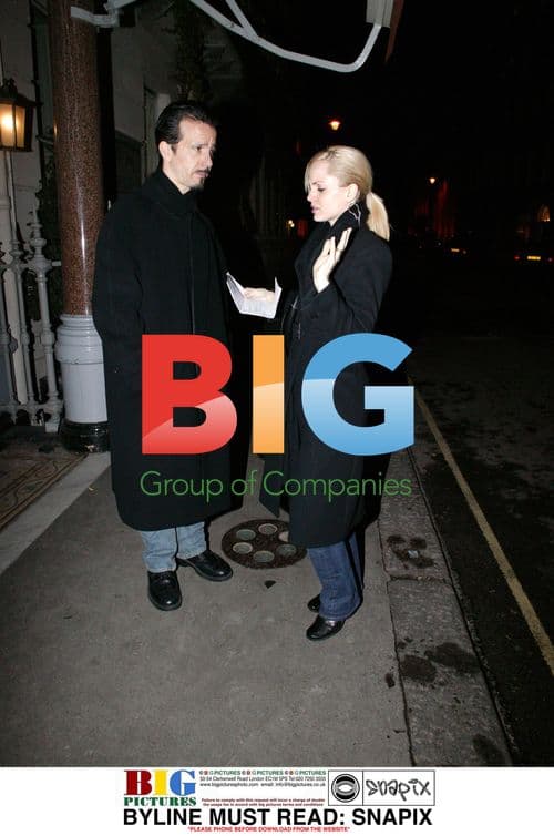 Mena Suvari and Robert Brinkmann in London