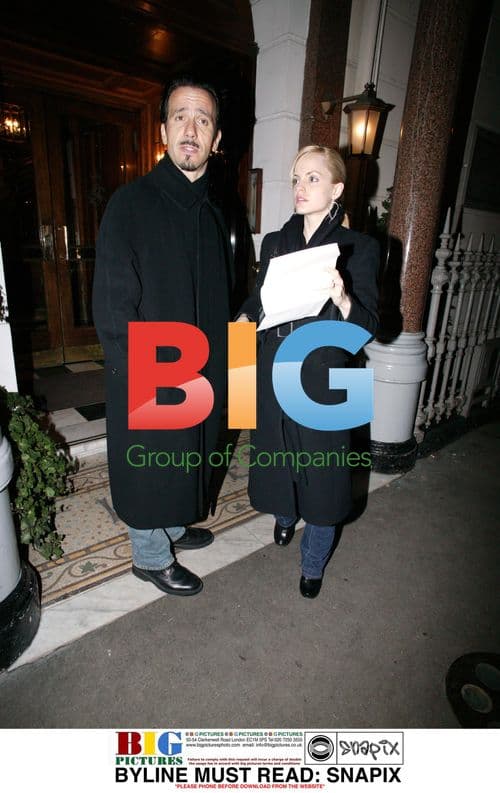 Mena Suvari and Robert Brinkmann in London