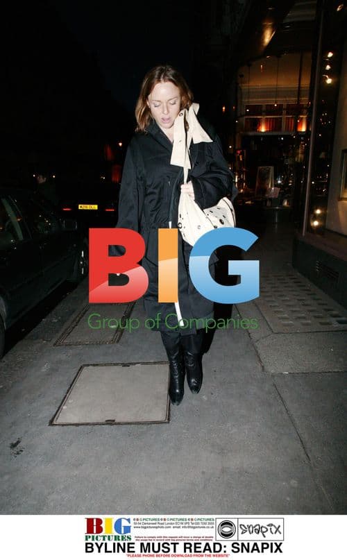 Katie Smith Posing on Set