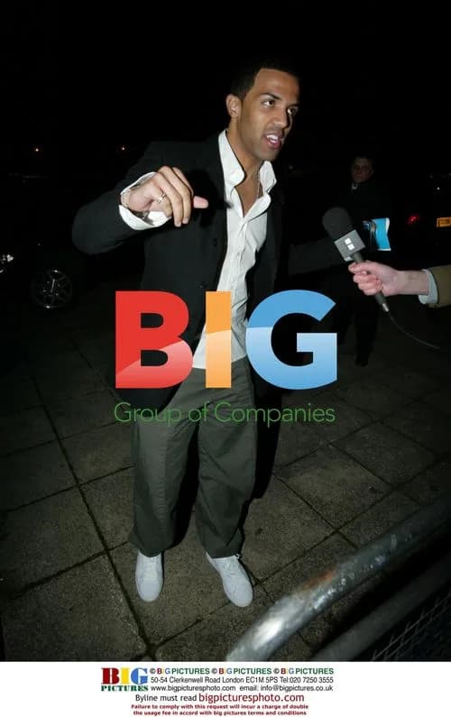 Craig David at the Empire Awards