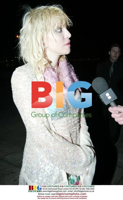 Courtney Love at Old Vic Benefit Gig