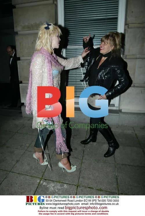 Courtney Love at Old Vic Benefit Gig