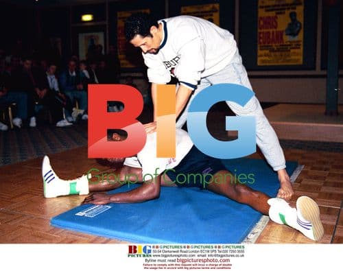 Chris Eubank Training in Brighton