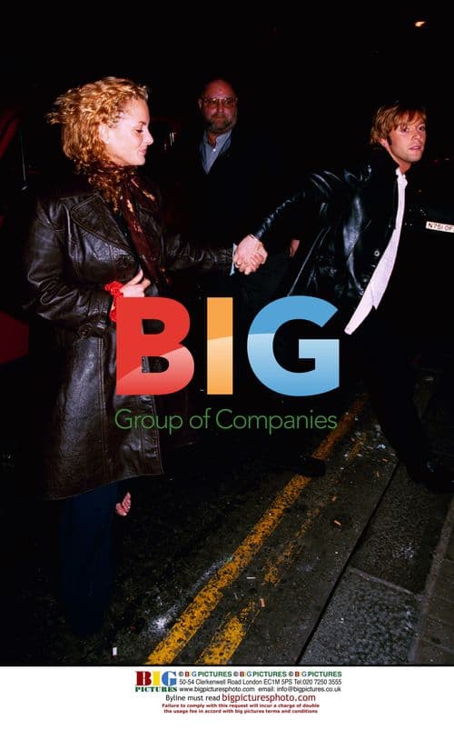 Tracy Shaw and Darren Day Holding Hands