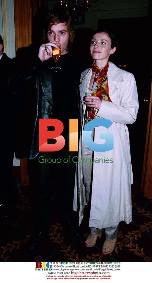 Ewan McGregor and wife at awards show