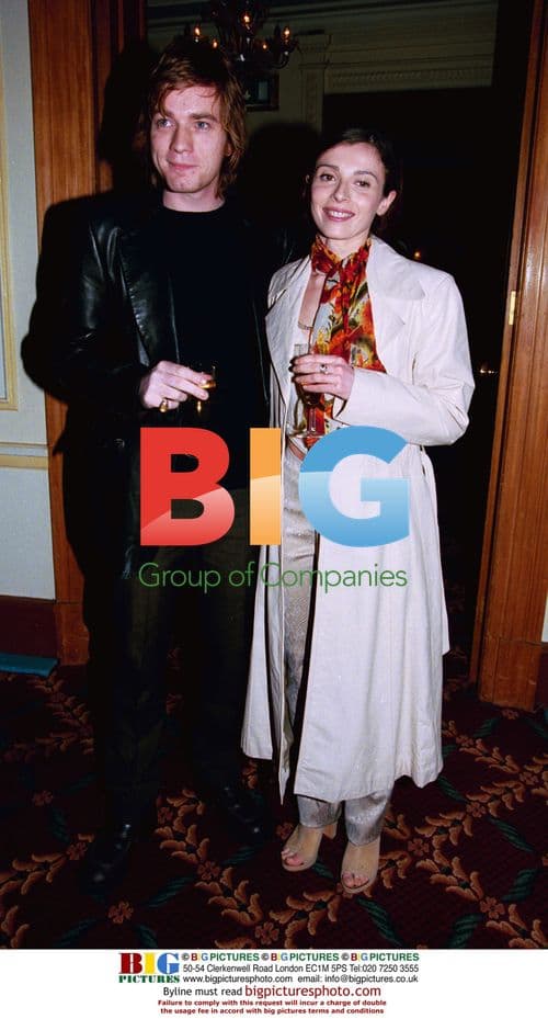 Ewan McGregor and Wife at Awards