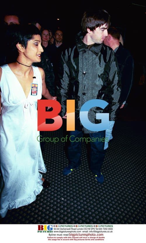 Noel Gallagher and Meg at Brown's Club