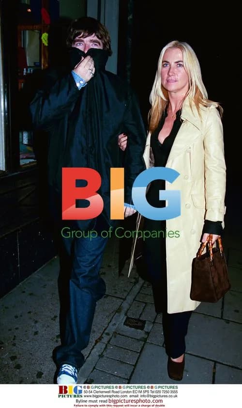 Noel Gallagher and girlfriend Meg at club