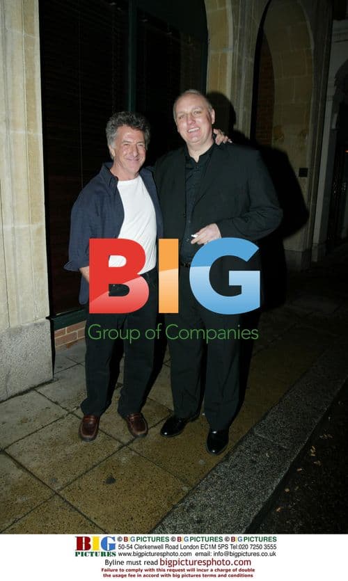 Dustin Hoffman Leaves Noble Rot in London