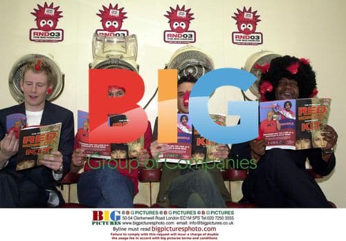 Celebrities Launch Red Nose Day Event