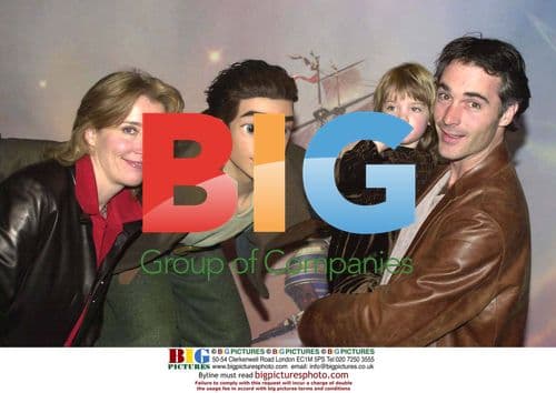 Emma Thompson and family at 'Treasure Island' premiere