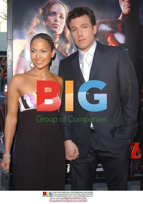 Jennifer Lopez and Ben Affleck at Daredevil Premiere