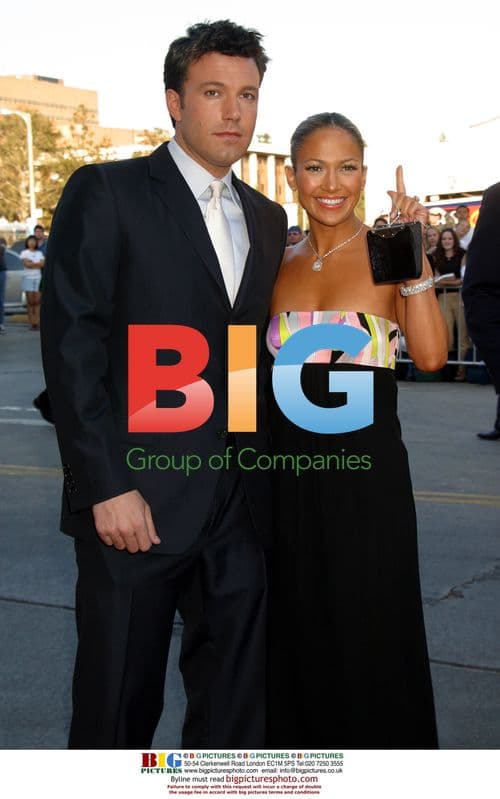 Ben Affleck and Jennifer Lopez at 'Daredevil' Premiere