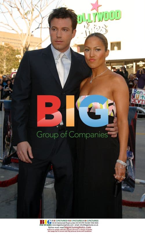 Ben Affleck and Jennifer Lopez at 'Daredevil' Premiere