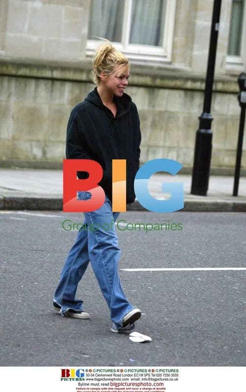Billie Piper Out Walking in London