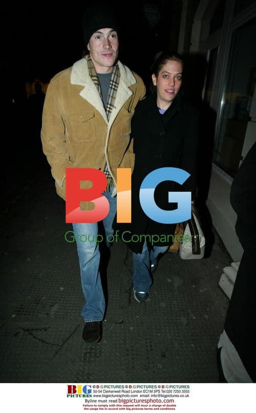 Chris Klein at the Ivy Restaurant in London