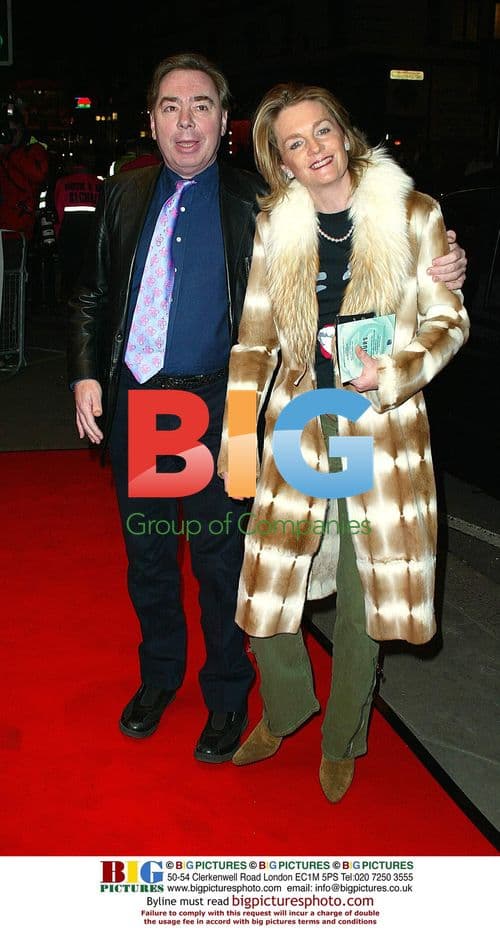 Andrew Lloyd Webber and wife arrive at 'The Hours' premiere