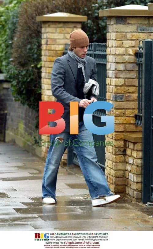 Jude Law Arrives Home