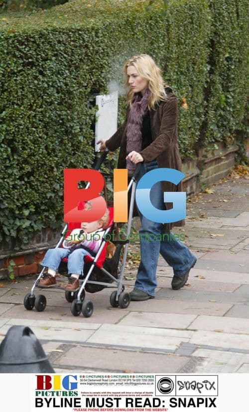 Kate Winslet out with daughter Mia in London