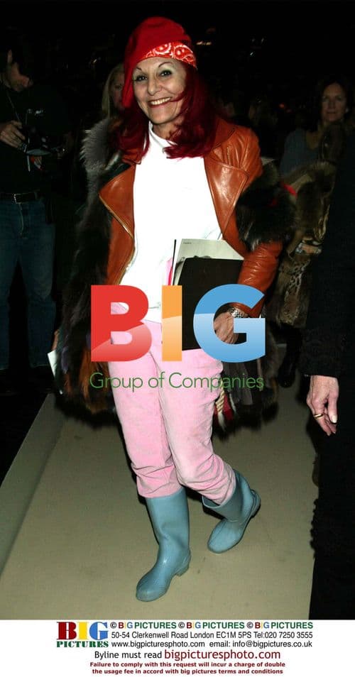 Patricia Field at Oscar de la Renta Fashion Show