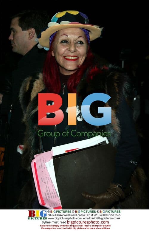 Patricia Field at Bill Blass Fashion Show