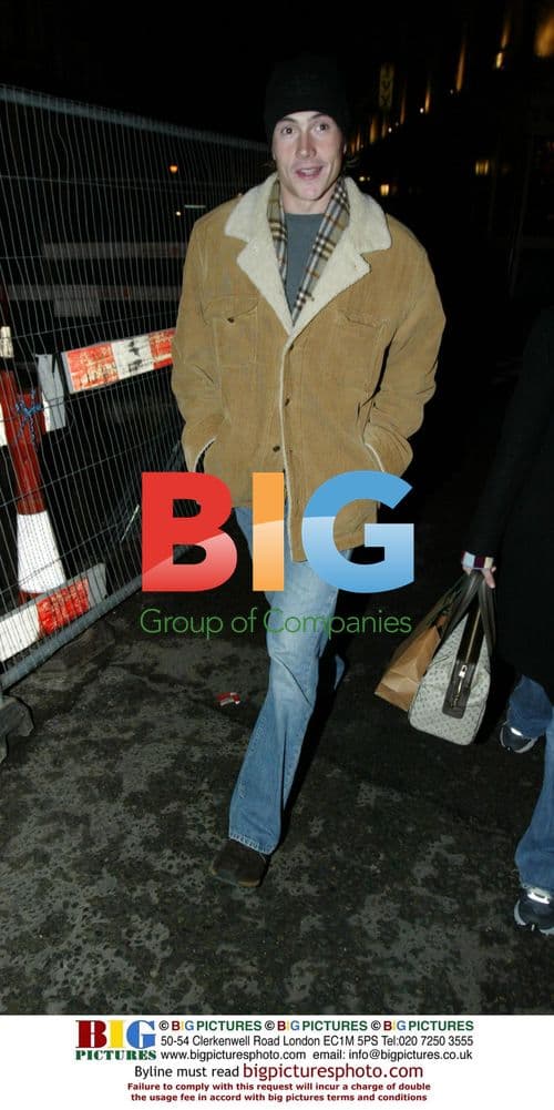 Chris Klein at the Ivy Restaurant in London