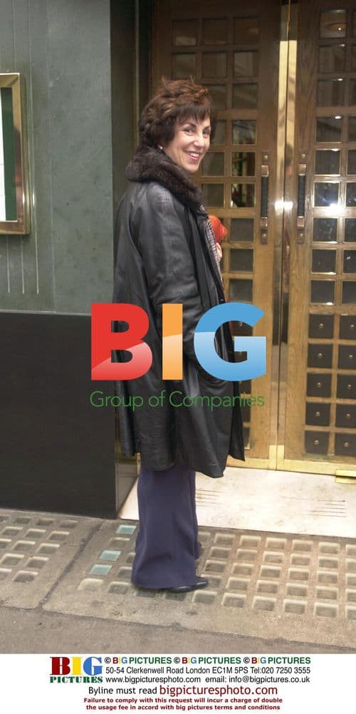 Edwina Curry at The Ivy in London