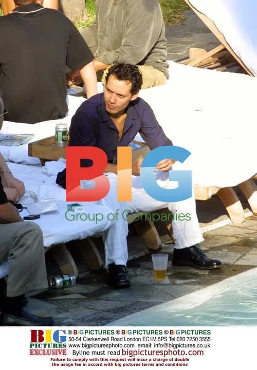Marc Anthony Relaxes in Miami Beach