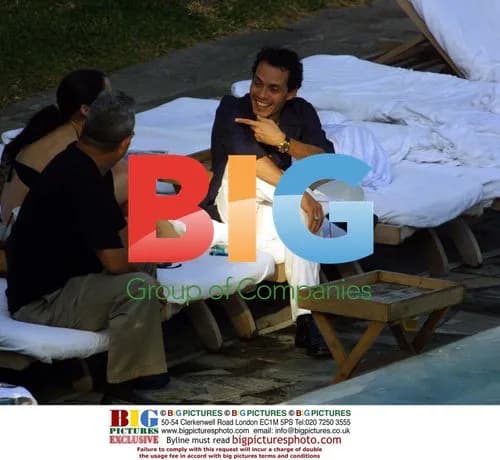 Marc Anthony Relaxing in Miami