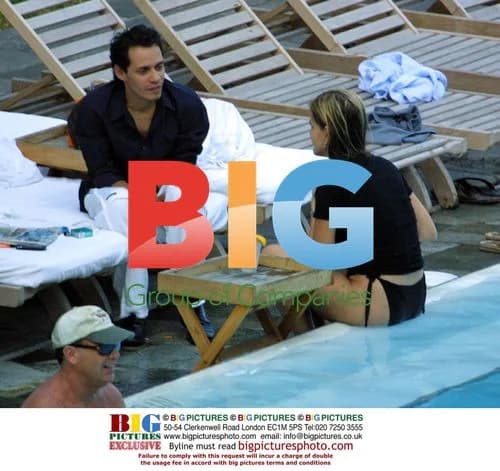 Marc Anthony Relaxing in Miami