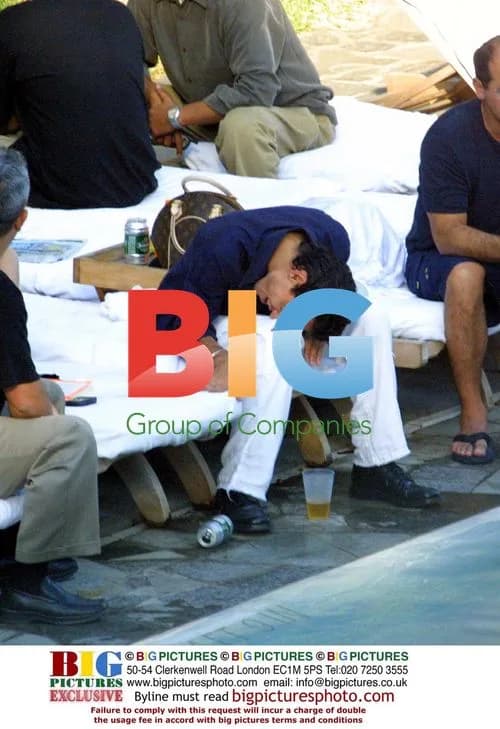 Marc Anthony Relaxing in Miami Beach