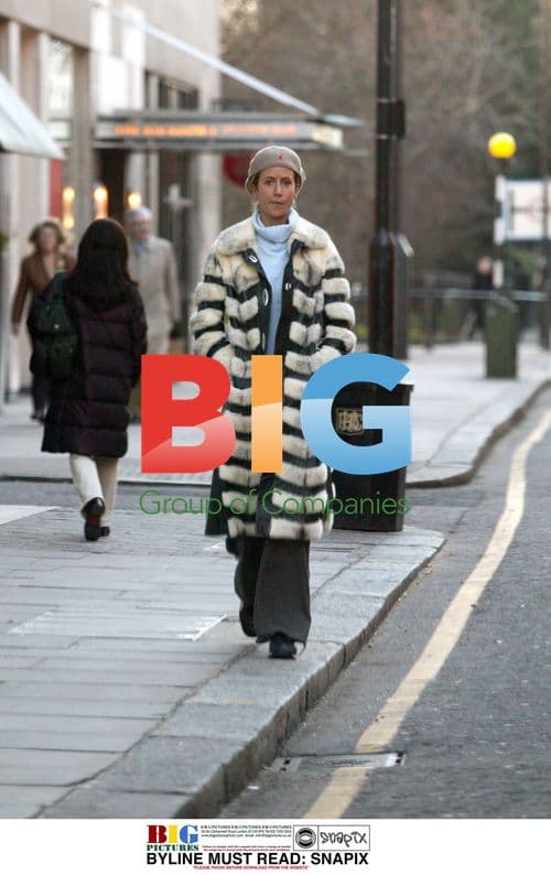 Lady Victoria Hervey out for a walk in North London