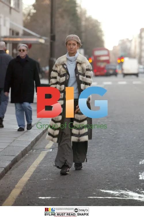 Lady Victoria Hervey Out for Walk in North London