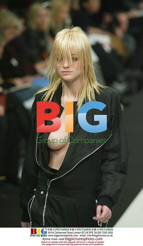 Models for Jens Laugesen at London Fashion Week